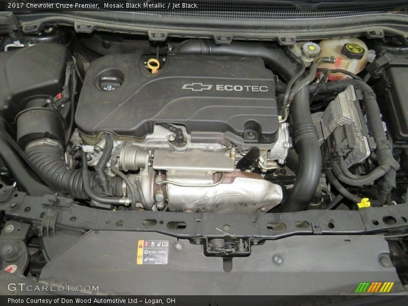 Mosaic Black Metallic / Jet Black 2017 Chevrolet Cruze Premier