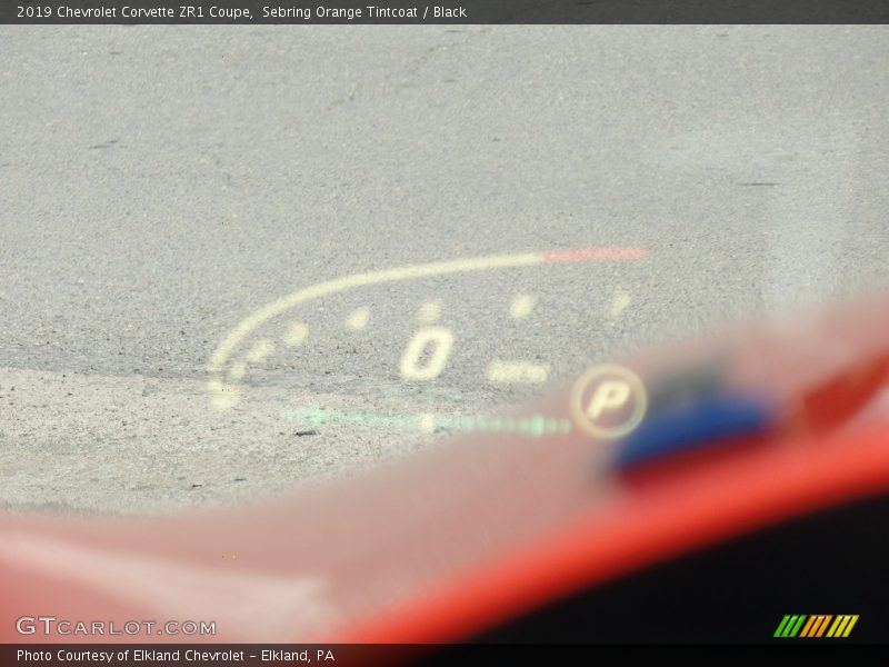 Heads Up Display - 2019 Chevrolet Corvette ZR1 Coupe