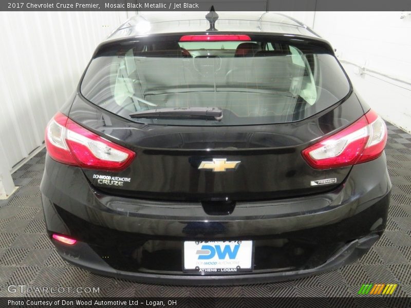 Mosaic Black Metallic / Jet Black 2017 Chevrolet Cruze Premier