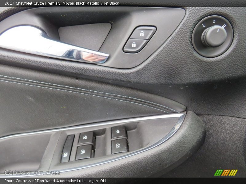 Mosaic Black Metallic / Jet Black 2017 Chevrolet Cruze Premier