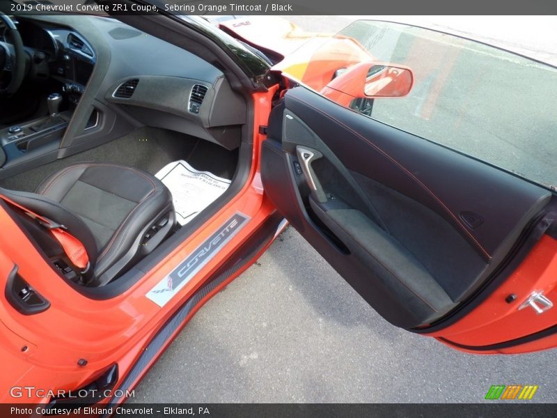 Front Seat of 2019 Corvette ZR1 Coupe