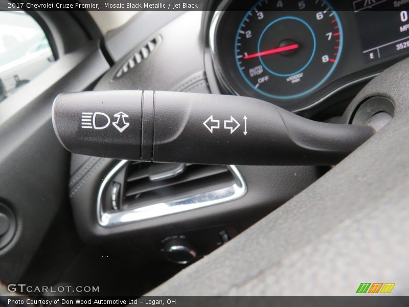 Mosaic Black Metallic / Jet Black 2017 Chevrolet Cruze Premier