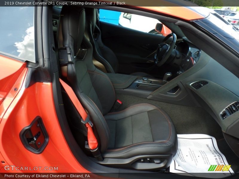Front Seat of 2019 Corvette ZR1 Coupe