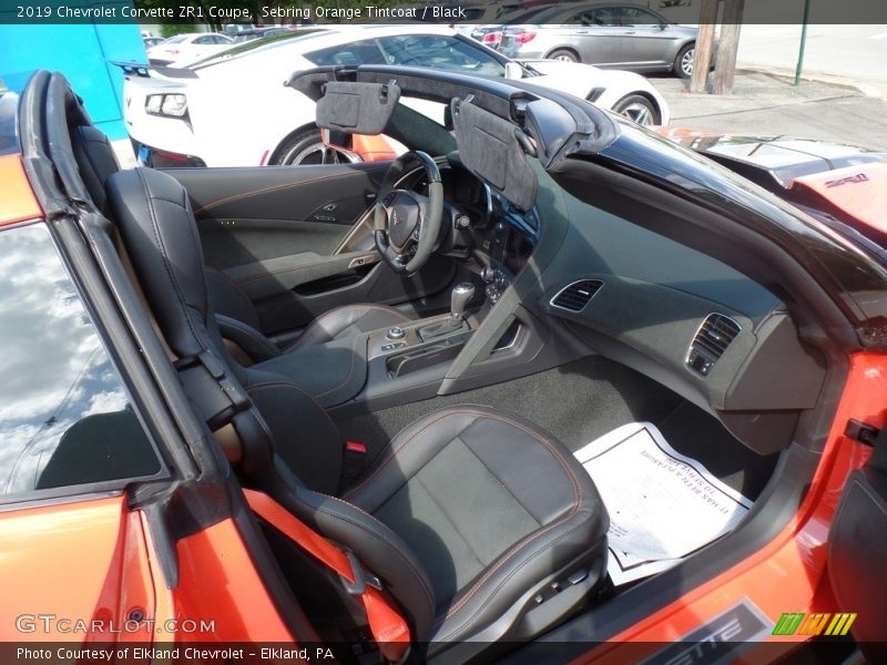 Front Seat of 2019 Corvette ZR1 Coupe