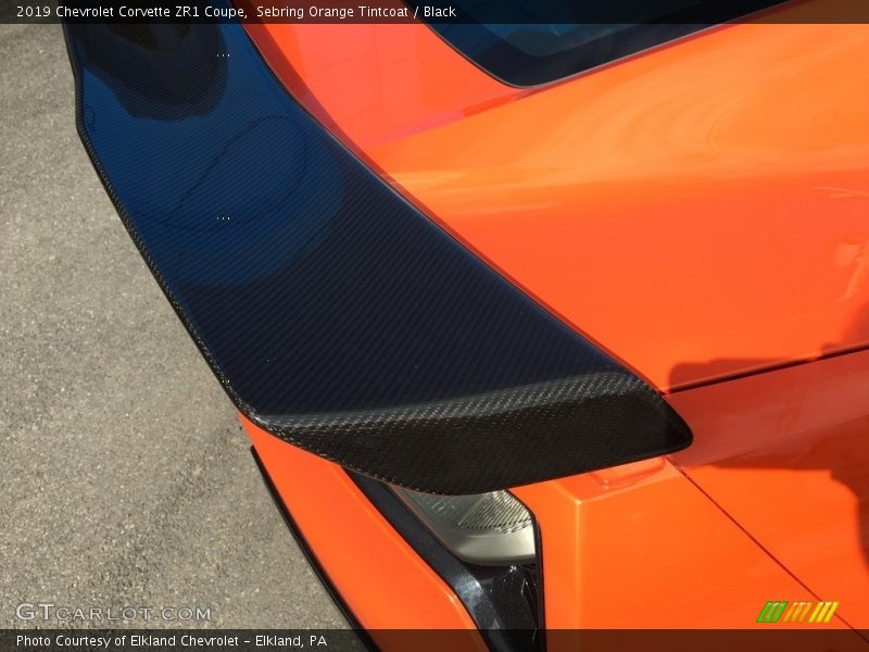 Sebring Orange Tintcoat / Black 2019 Chevrolet Corvette ZR1 Coupe