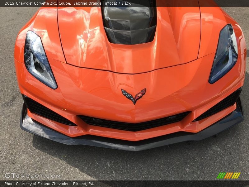 Sebring Orange Tintcoat / Black 2019 Chevrolet Corvette ZR1 Coupe