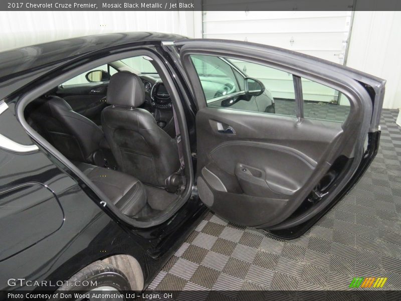 Mosaic Black Metallic / Jet Black 2017 Chevrolet Cruze Premier