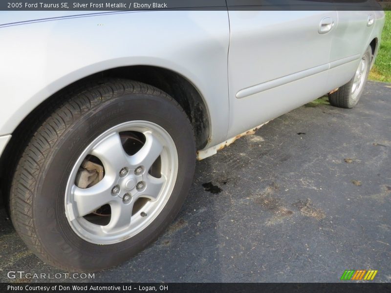 Silver Frost Metallic / Ebony Black 2005 Ford Taurus SE