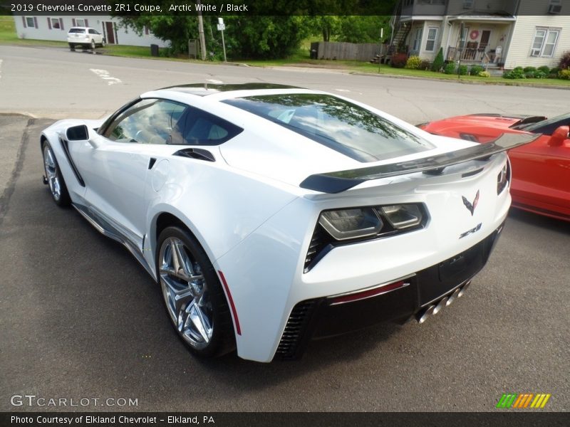 Arctic White / Black 2019 Chevrolet Corvette ZR1 Coupe