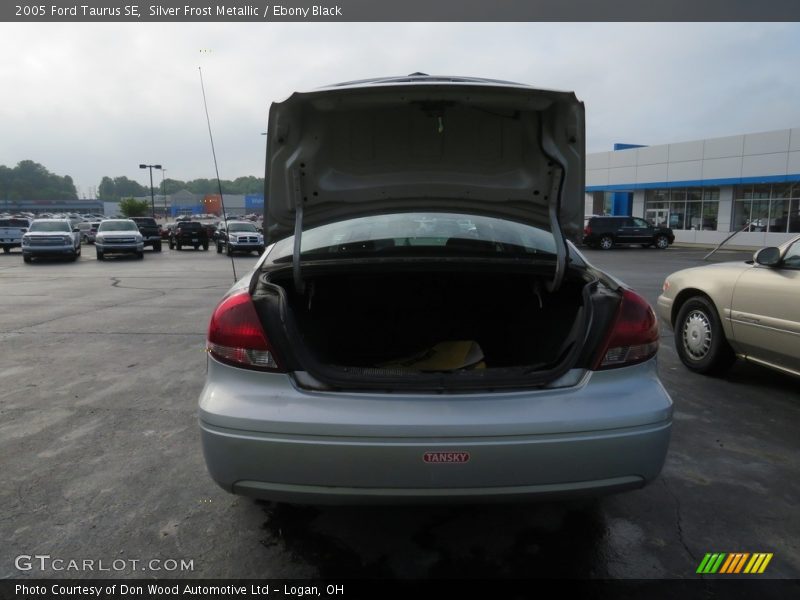 Silver Frost Metallic / Ebony Black 2005 Ford Taurus SE