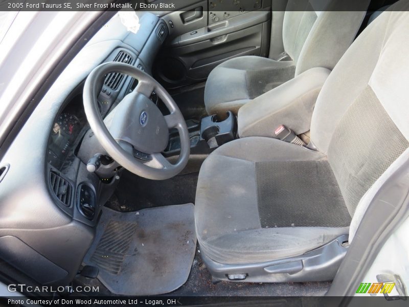 Silver Frost Metallic / Ebony Black 2005 Ford Taurus SE