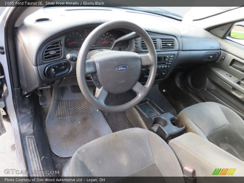 Silver Frost Metallic / Ebony Black 2005 Ford Taurus SE