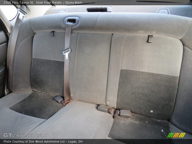Silver Frost Metallic / Ebony Black 2005 Ford Taurus SE