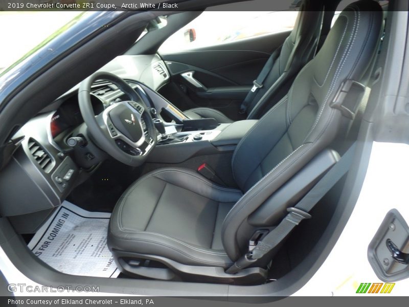 Front Seat of 2019 Corvette ZR1 Coupe