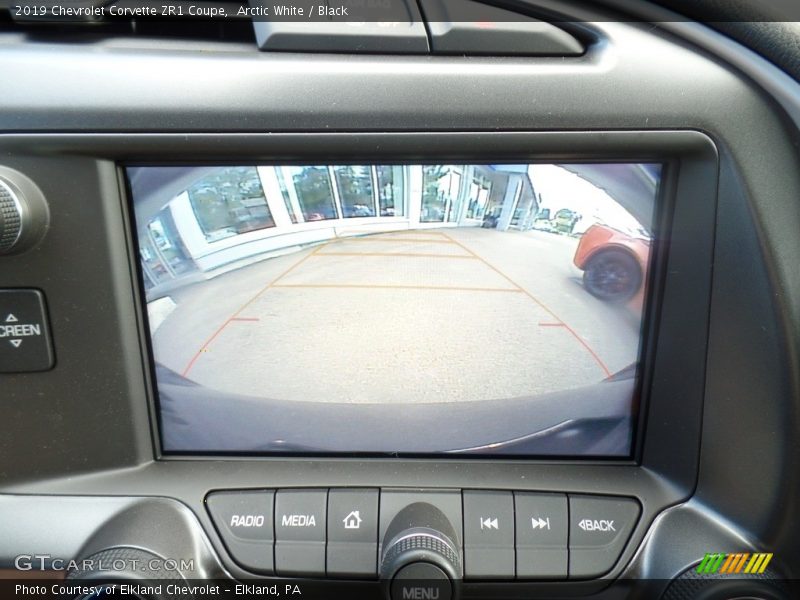 Controls of 2019 Corvette ZR1 Coupe