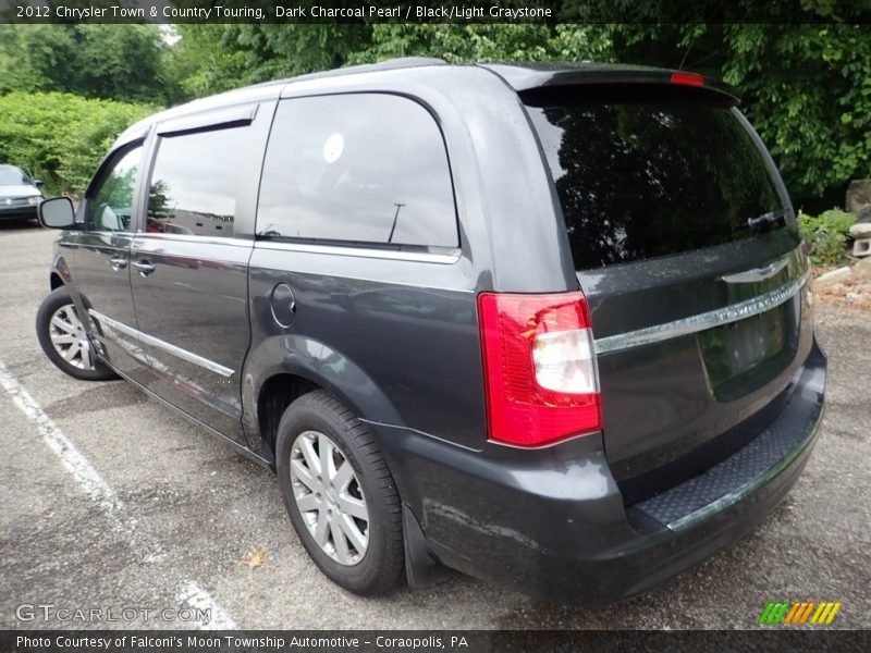 Dark Charcoal Pearl / Black/Light Graystone 2012 Chrysler Town & Country Touring