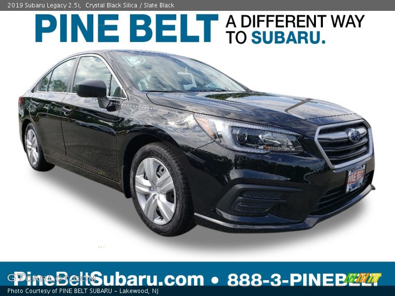Crystal Black Silica / Slate Black 2019 Subaru Legacy 2.5i