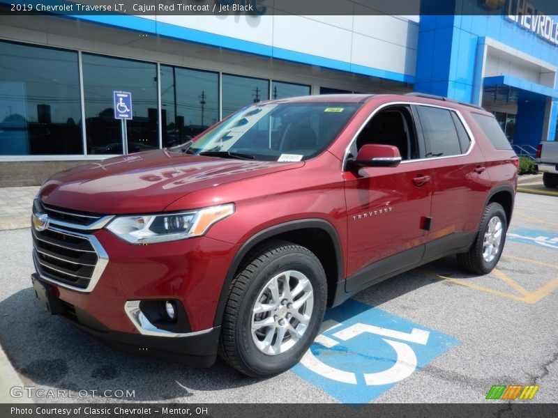 Cajun Red Tintcoat / Jet Black 2019 Chevrolet Traverse LT