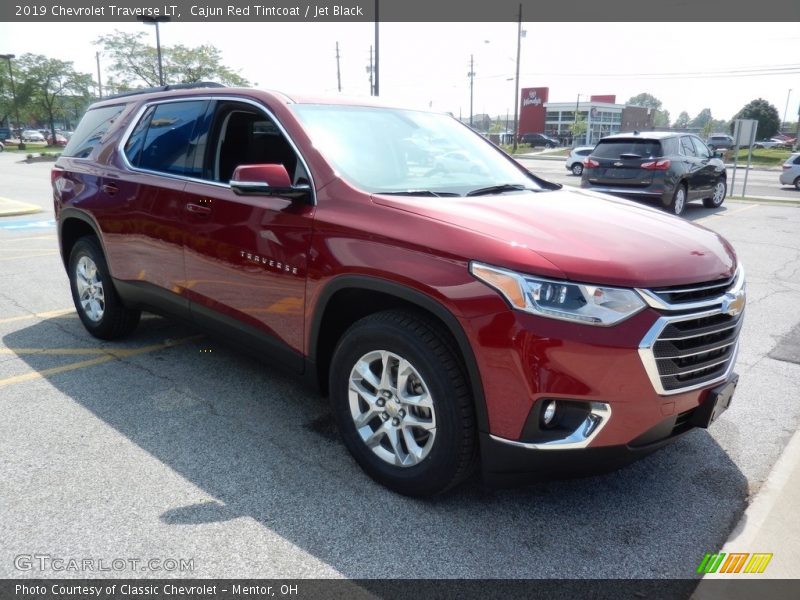 Cajun Red Tintcoat / Jet Black 2019 Chevrolet Traverse LT