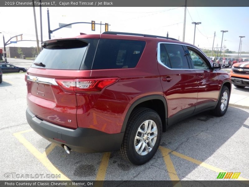 Cajun Red Tintcoat / Jet Black 2019 Chevrolet Traverse LT