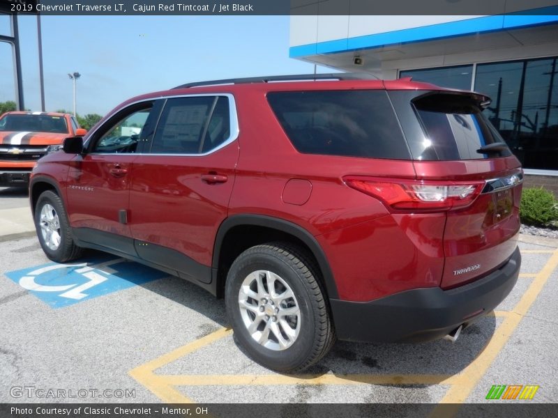 Cajun Red Tintcoat / Jet Black 2019 Chevrolet Traverse LT