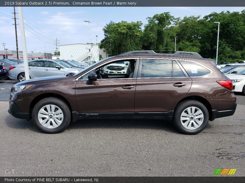 Cinnamon Brown Pearl / Warm Ivory 2019 Subaru Outback 2.5i Premium