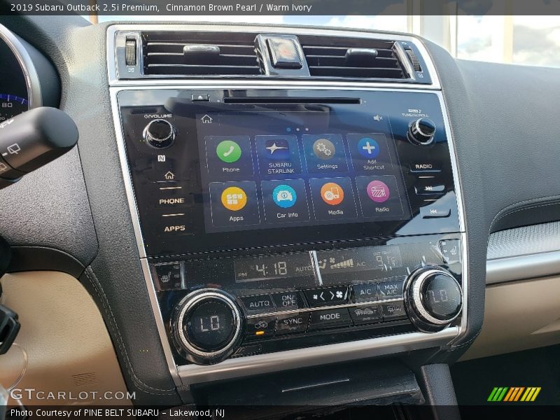 Cinnamon Brown Pearl / Warm Ivory 2019 Subaru Outback 2.5i Premium
