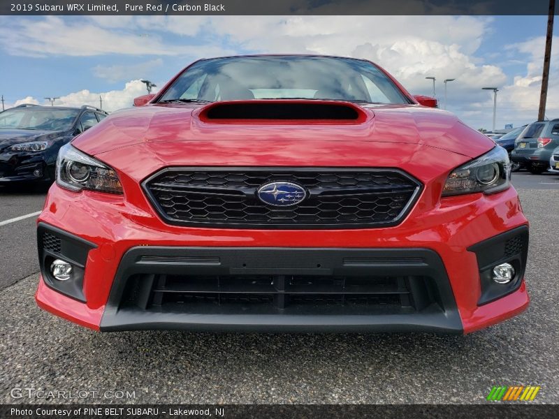 Pure Red / Carbon Black 2019 Subaru WRX Limited