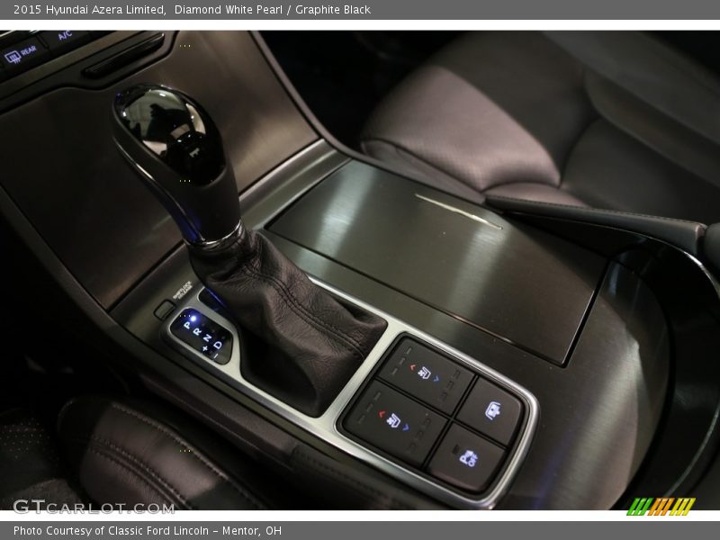 Diamond White Pearl / Graphite Black 2015 Hyundai Azera Limited