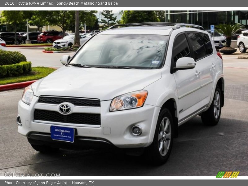 Sandy Beach Metallic / Sand Beige 2010 Toyota RAV4 Limited