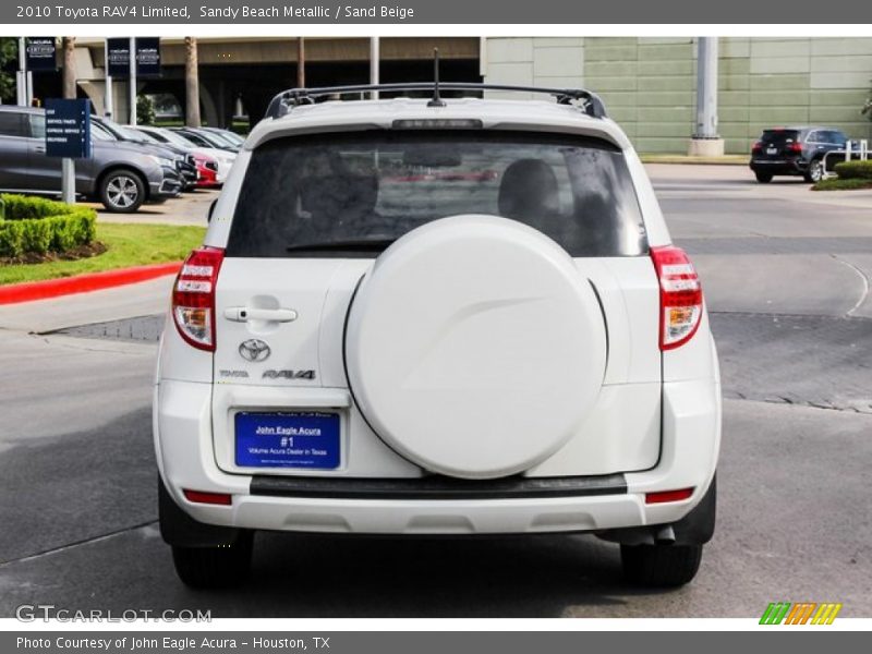 Sandy Beach Metallic / Sand Beige 2010 Toyota RAV4 Limited