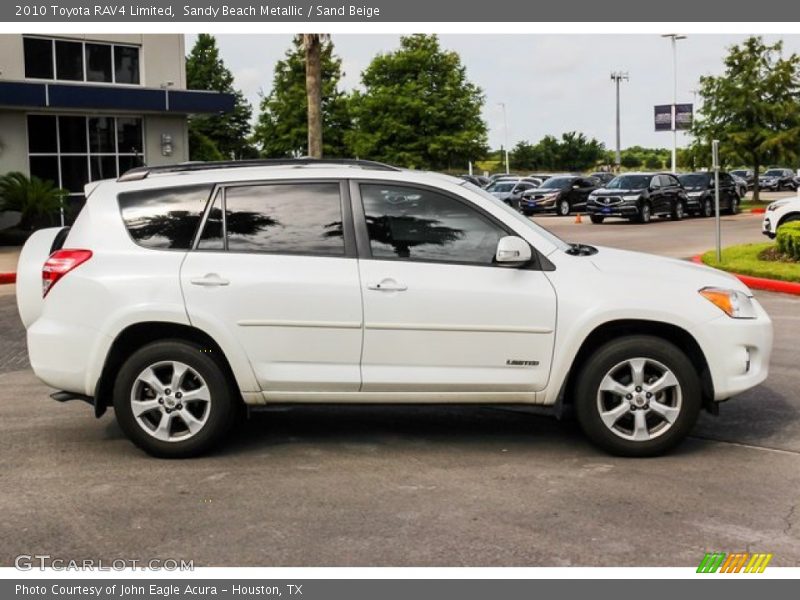 Sandy Beach Metallic / Sand Beige 2010 Toyota RAV4 Limited