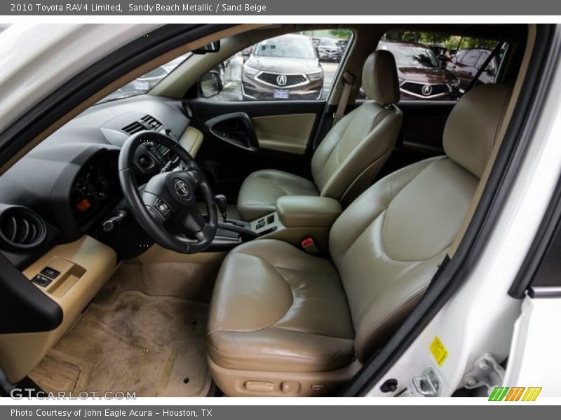 Sandy Beach Metallic / Sand Beige 2010 Toyota RAV4 Limited