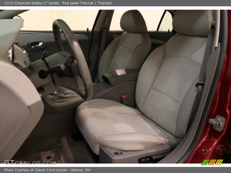 Red Jewel Tintcoat / Titanium 2010 Chevrolet Malibu LT Sedan