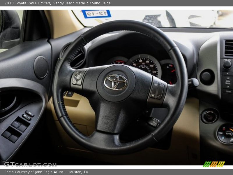 Sandy Beach Metallic / Sand Beige 2010 Toyota RAV4 Limited