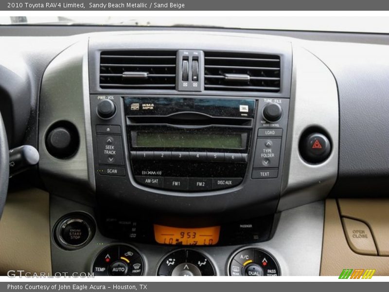 Sandy Beach Metallic / Sand Beige 2010 Toyota RAV4 Limited