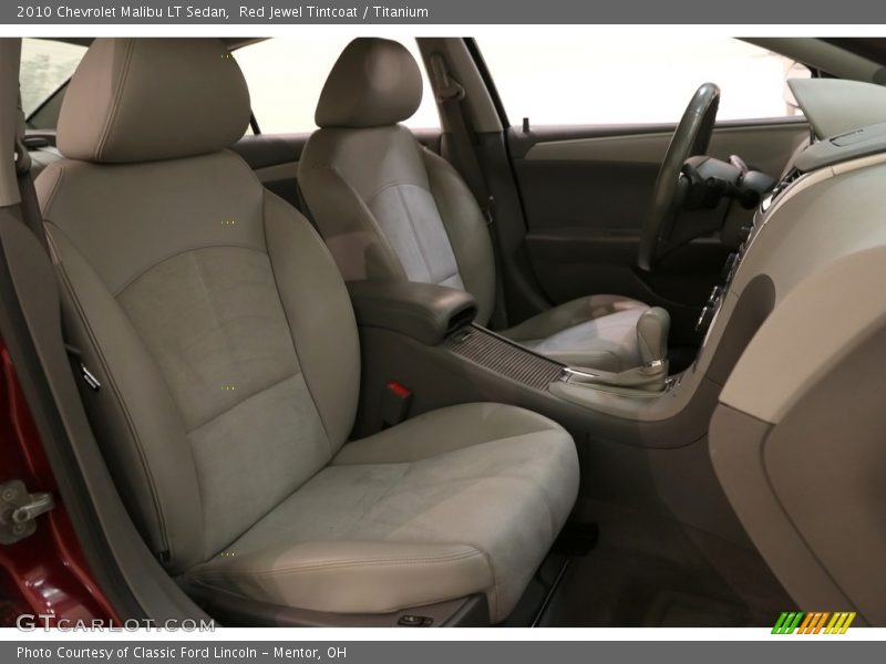 Red Jewel Tintcoat / Titanium 2010 Chevrolet Malibu LT Sedan