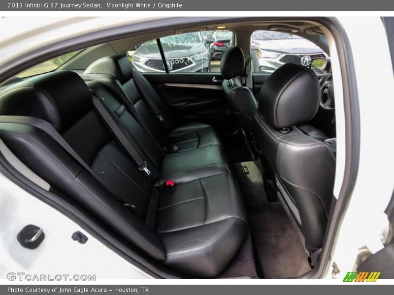 Moonlight White / Graphite 2013 Infiniti G 37 Journey Sedan