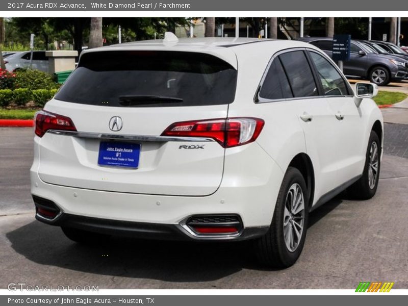White Diamond Pearl / Parchment 2017 Acura RDX Advance