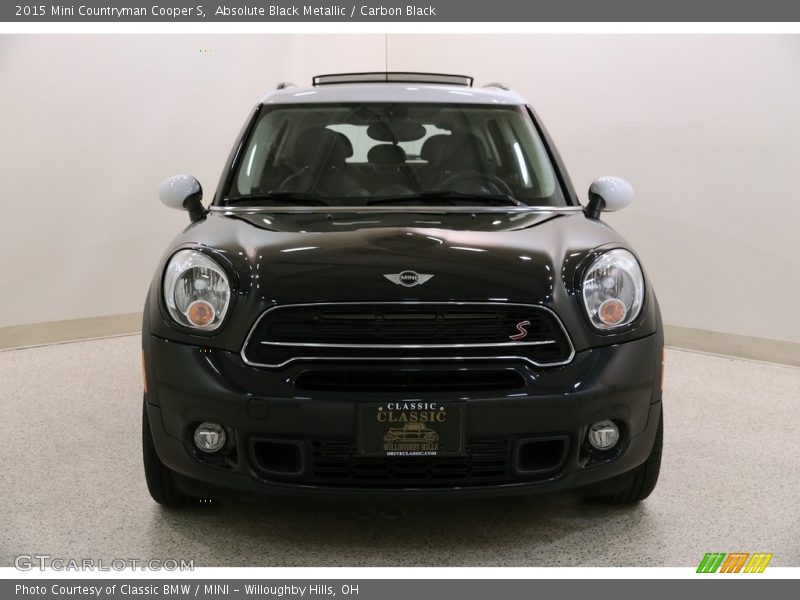 Absolute Black Metallic / Carbon Black 2015 Mini Countryman Cooper S
