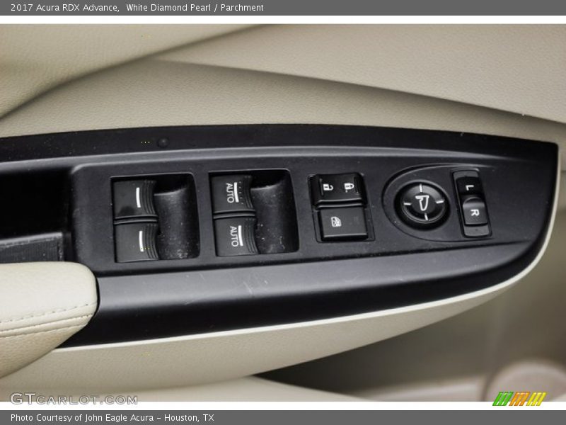White Diamond Pearl / Parchment 2017 Acura RDX Advance
