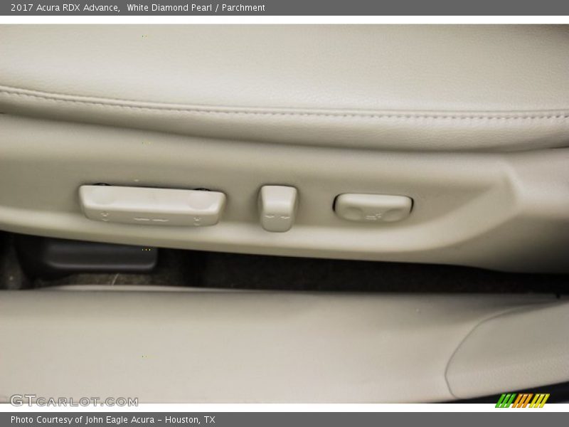 White Diamond Pearl / Parchment 2017 Acura RDX Advance