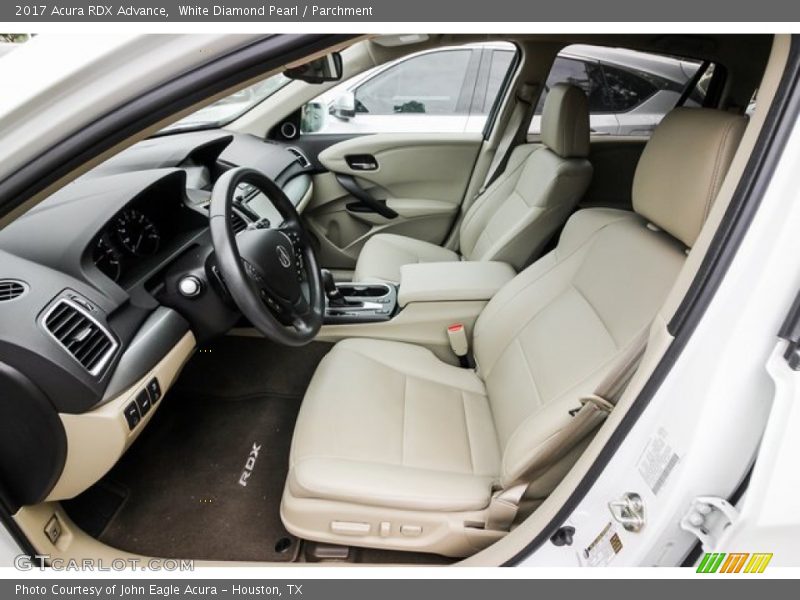 White Diamond Pearl / Parchment 2017 Acura RDX Advance