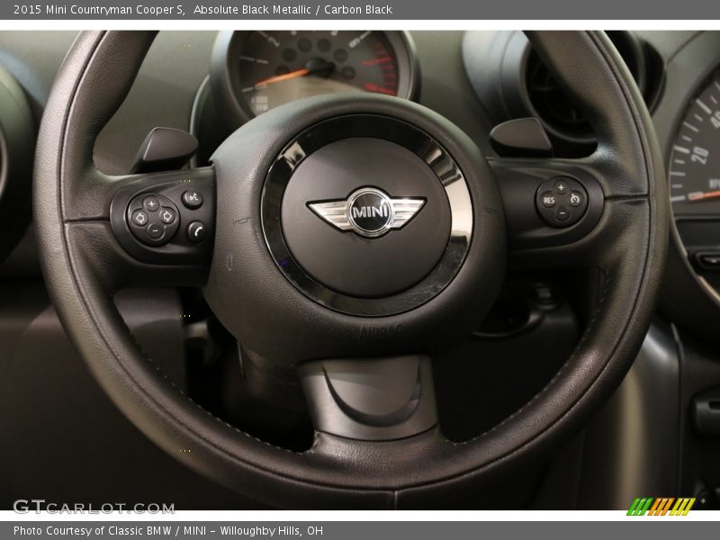Absolute Black Metallic / Carbon Black 2015 Mini Countryman Cooper S