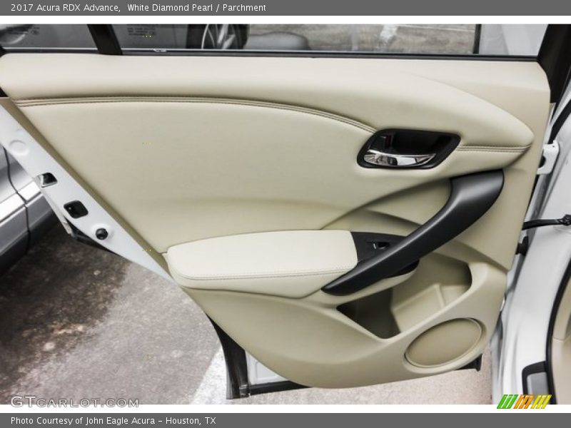 White Diamond Pearl / Parchment 2017 Acura RDX Advance