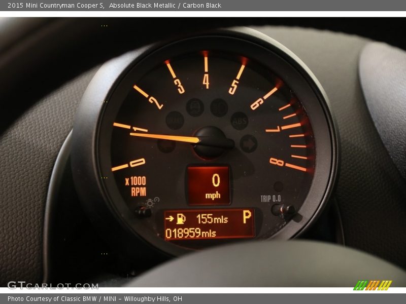 Absolute Black Metallic / Carbon Black 2015 Mini Countryman Cooper S