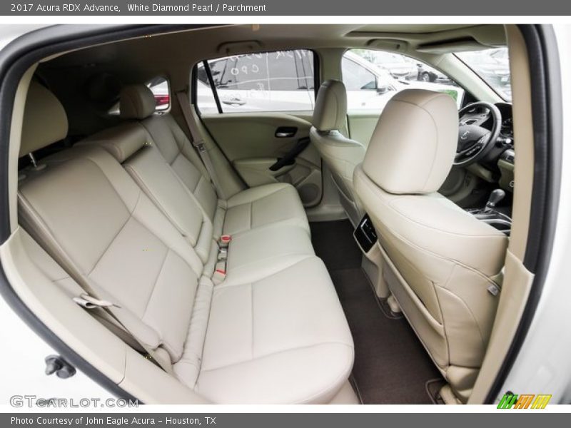 White Diamond Pearl / Parchment 2017 Acura RDX Advance