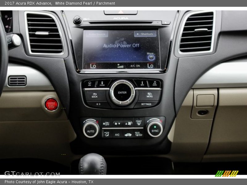 White Diamond Pearl / Parchment 2017 Acura RDX Advance