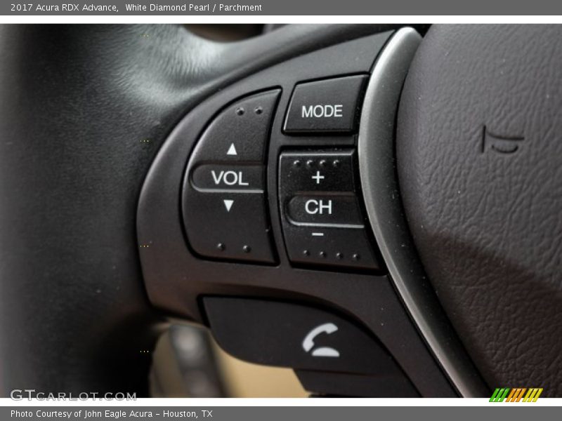 White Diamond Pearl / Parchment 2017 Acura RDX Advance