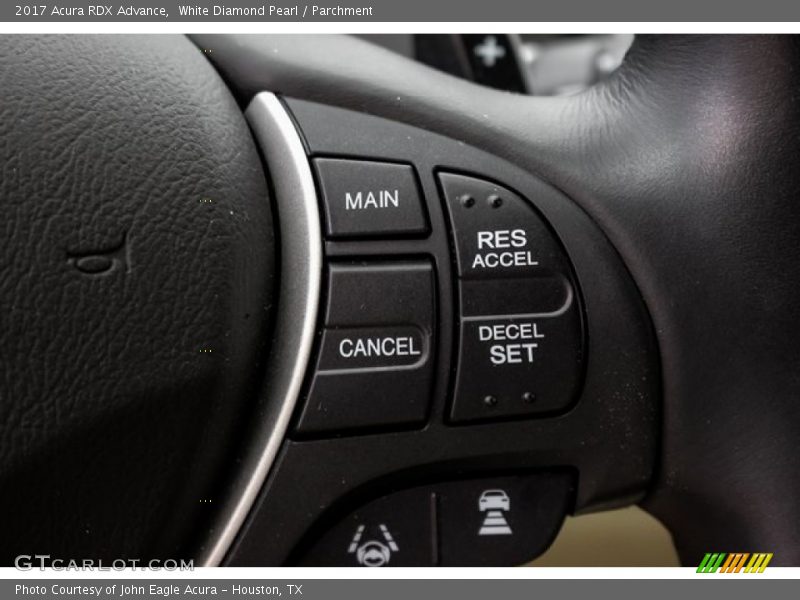 White Diamond Pearl / Parchment 2017 Acura RDX Advance